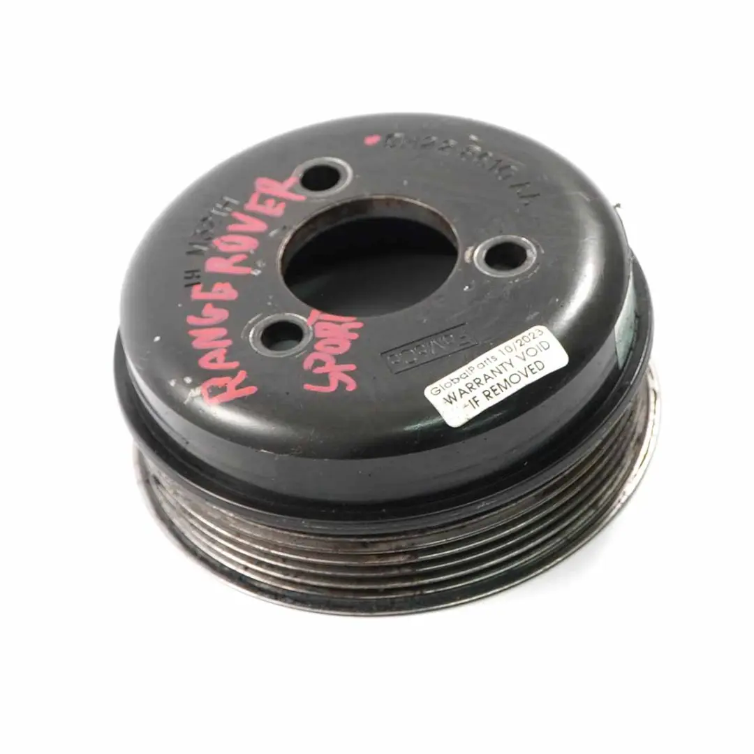 Polea distribución bomba agua refrigerante 9H22-8610-AA para Land Rover Range L322 con número de pieza 9H228610AA Land Rover Range L322 Polea distribución bomba agua refrigerante 9H22-8610-AA - SKU 9H228610AA - Número de pieza 9H228610AA