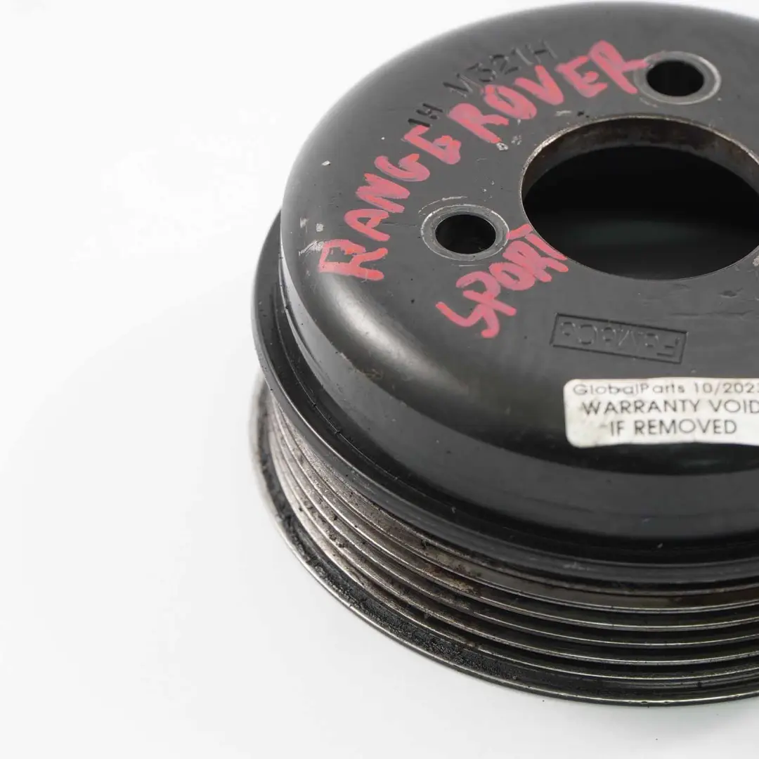 Polea distribución bomba agua refrigerante 9H22-8610-AA para Land Rover Range L322 con número de pieza 9H228610AA Land Rover Range L322 Polea distribución bomba agua refrigerante 9H22-8610-AA - SKU 9H228610AA - Número de pieza 9H228610AA