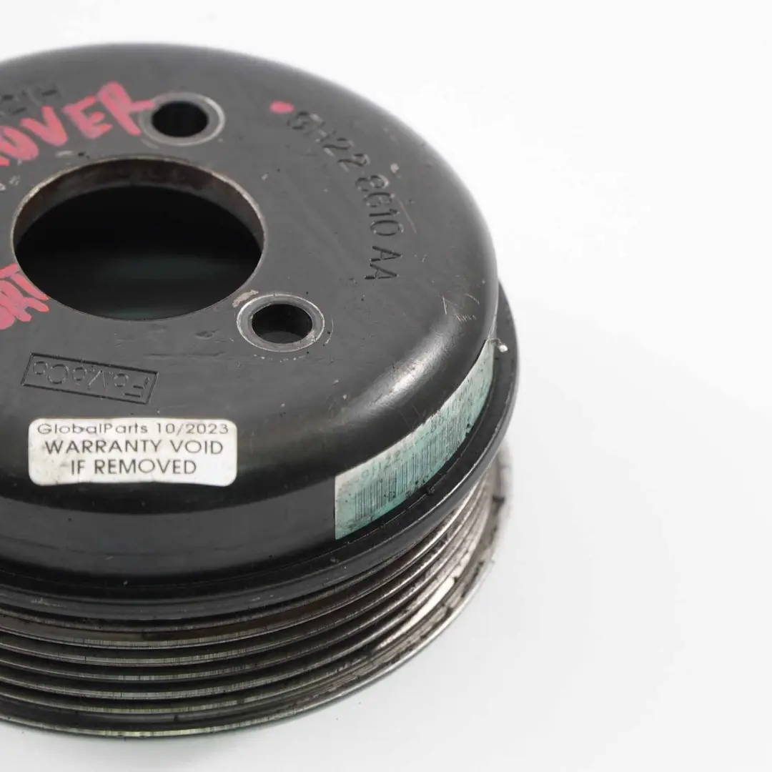 Polea distribución bomba agua refrigerante 9H22-8610-AA para Land Rover Range L322 con número de pieza 9H228610AA Land Rover Range L322 Polea distribución bomba agua refrigerante 9H22-8610-AA - SKU 9H228610AA - Número de pieza 9H228610AA