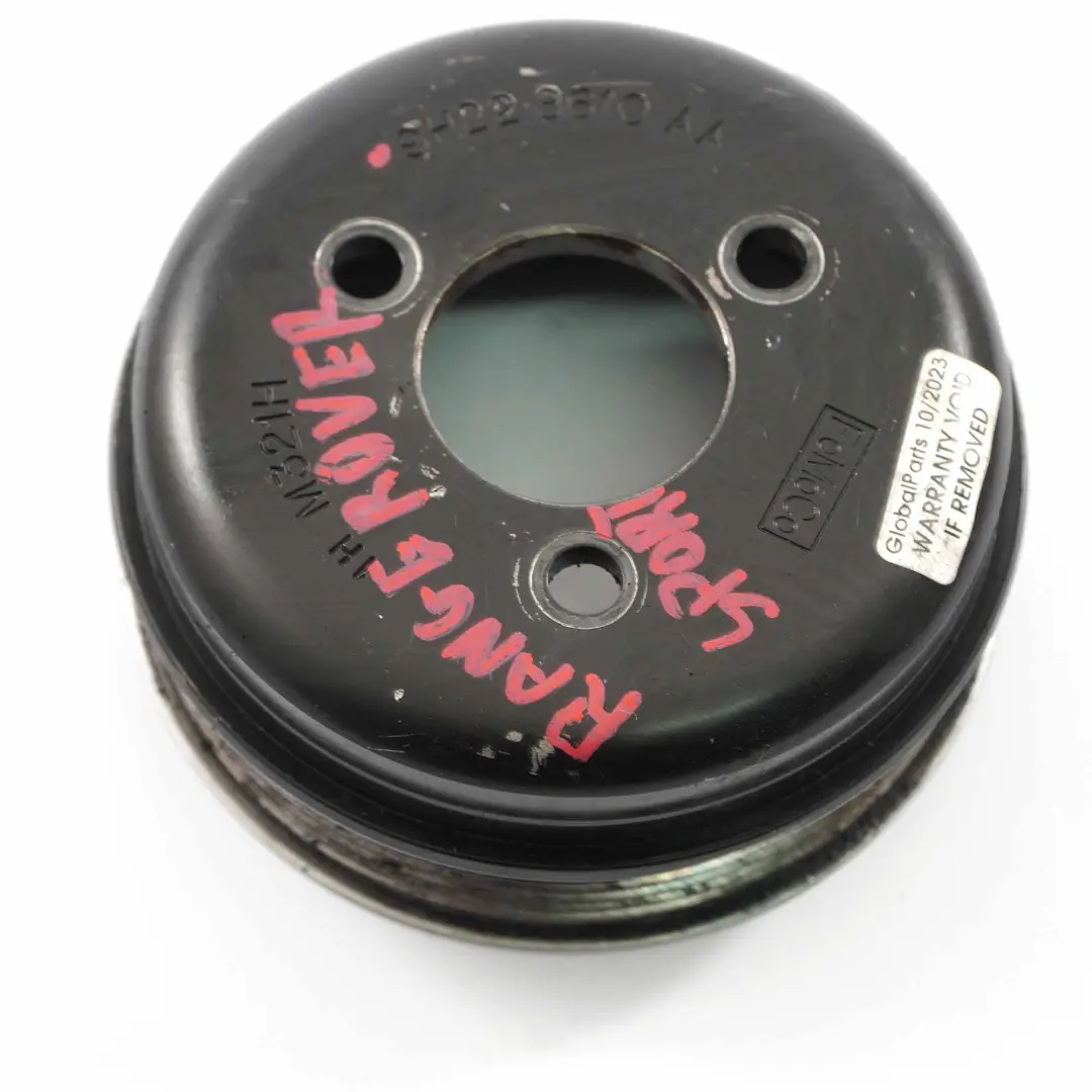 Land Rover Range L322 Coolant Water Pump Timing Belt Pulley 9H22-8610-AA - SKU 9H228610AA - Numéro de pièce 9H228610AA