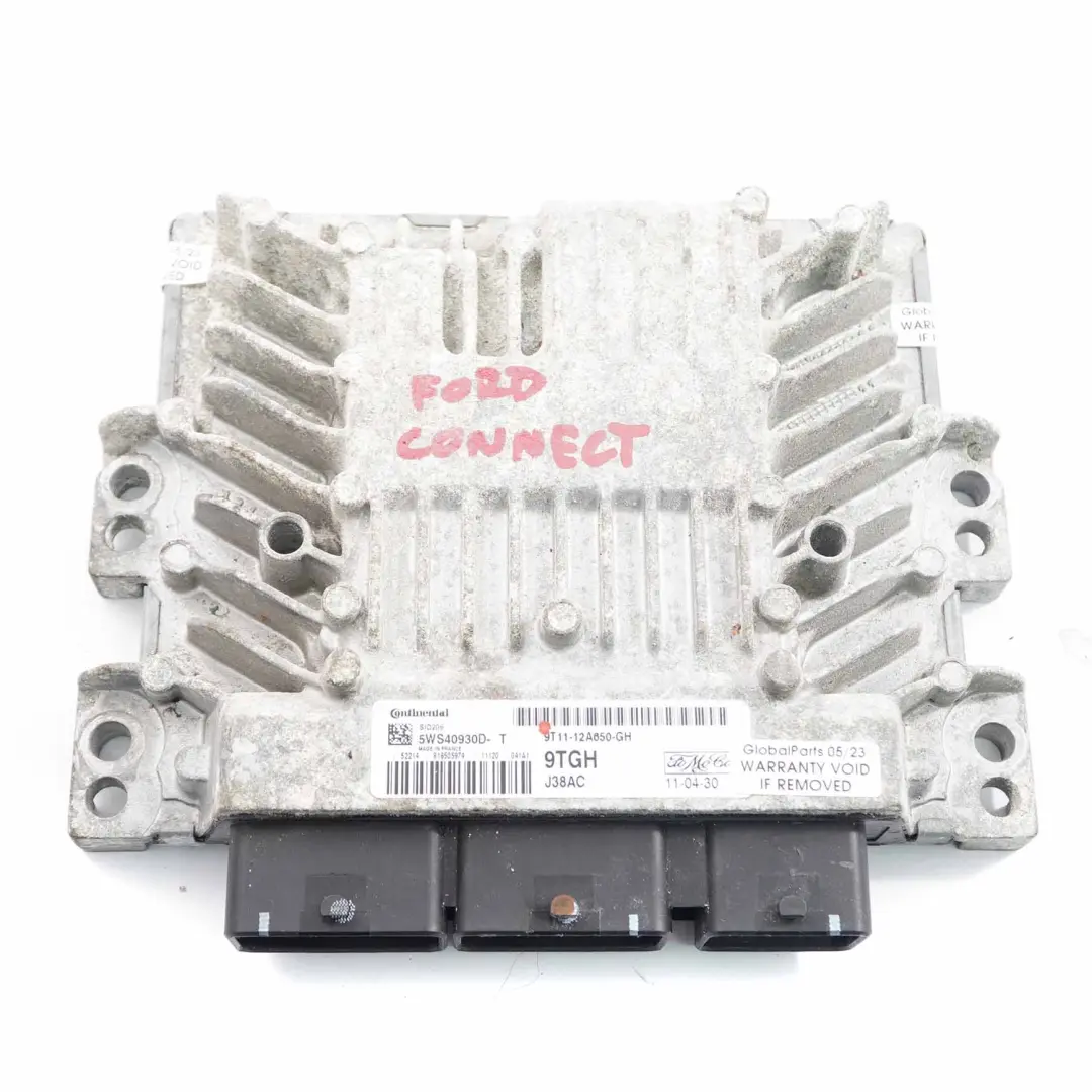 Ford Transit Unità di controllo motore ECU 9TGH Modulo 1.8 TDCi - SKU 9T11-12A650-GH - Numero di parte 9T11-12A650-GH