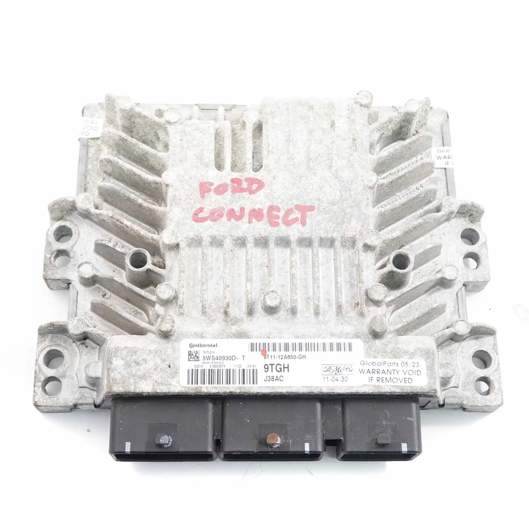 Ford Transit Unité de contrôle moteur ECU 9TGH Module 1.8 TDCi 9T11-12A650-GH