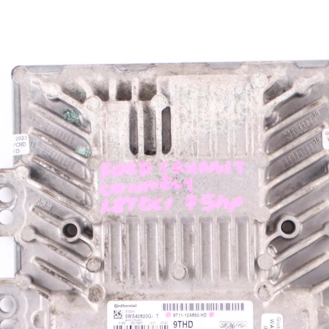 Control Unit ECU Module to Ford Transit Connect 1.8 TDCi Engine with Part number 9T11-12A650-HD Ford Transit Connect 1.8 TDCi Engine Control Unit ECU Module - SKU 9T11-12A650-HD - Part number 9T11-12A650-HD