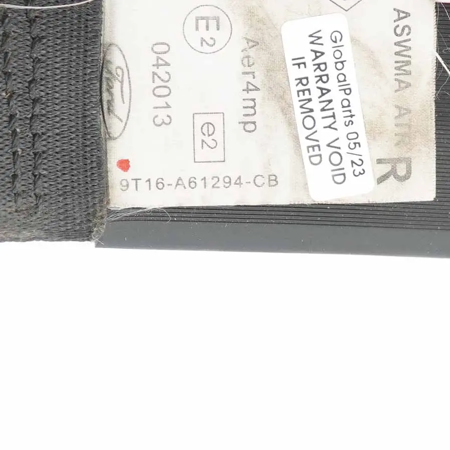 Seat Belt Ford Transit Connect Front Right O/S Safety Seatbelt - SKU rhd-9T16-A61294-CB - Part number 9T16-A61294-CB