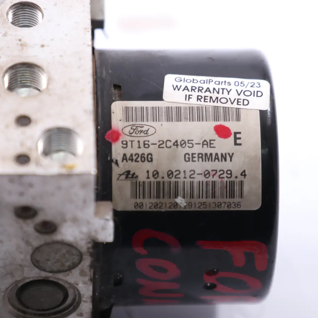  Brake Pump Ford Transit Connect ABS Module Hydraulic Control Unit - SKU 9T162C405AE - Part number 9T162C405AE