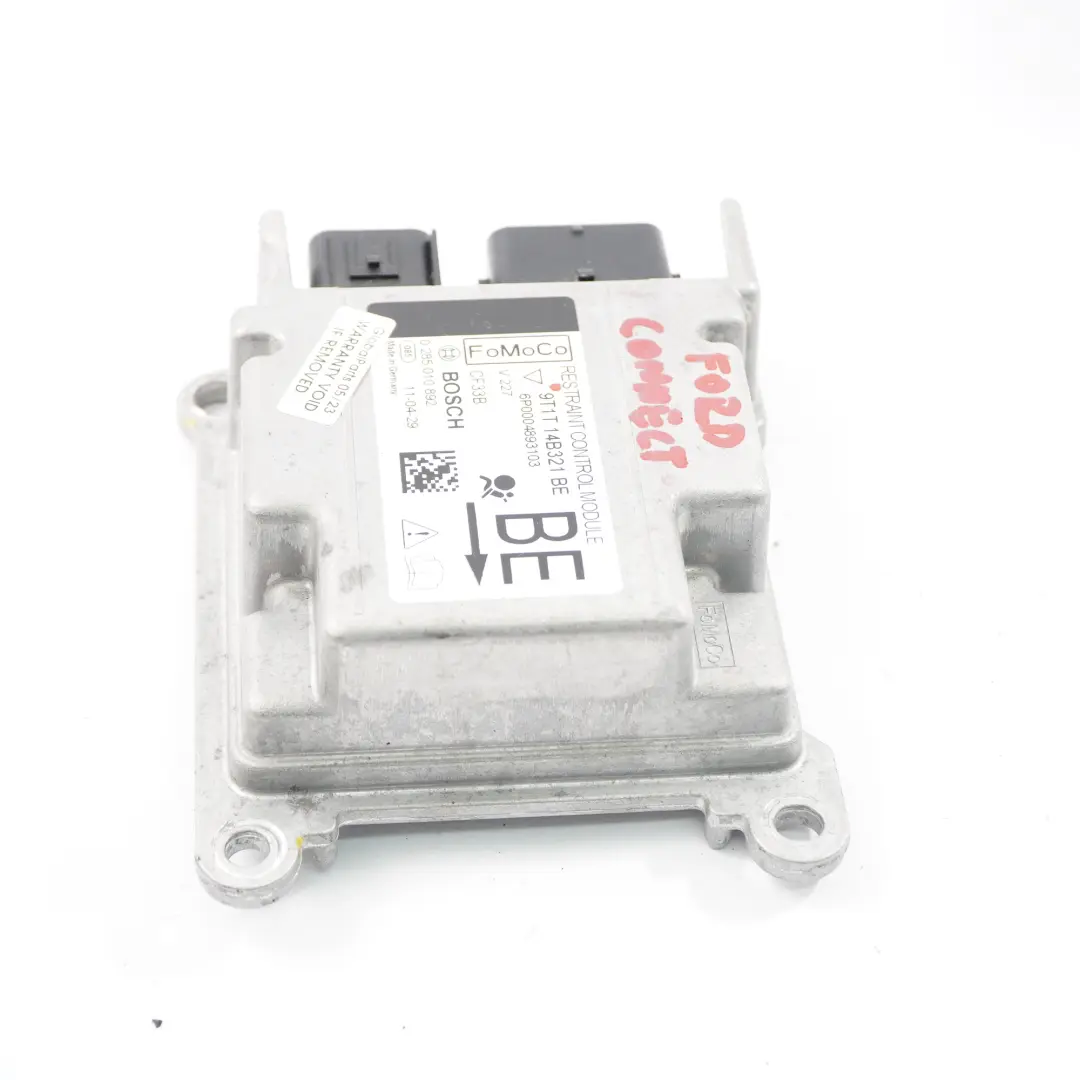 Ford Transit Connect ECU Unidad Control Choque Módulo Impacto - SKU 9T1T-14B321-BE - Número de pieza 9T1T-14B321-BE