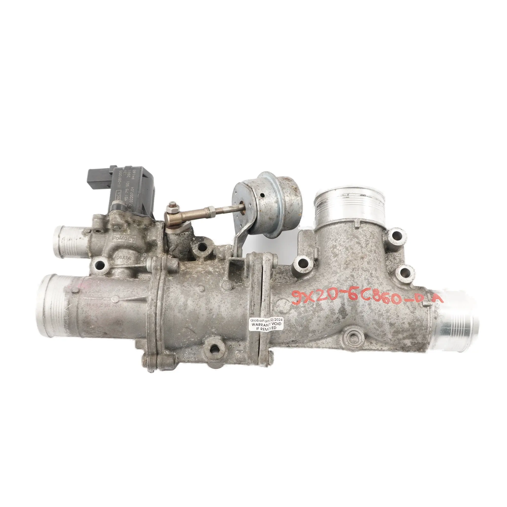 Jaguar XF X250 3.0 Diesel EGR Raffreddatore valvola di scarico 9X206C860DA