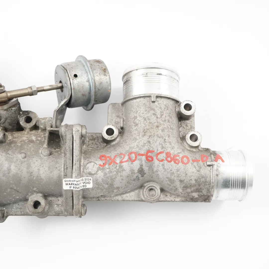  Jaguar XF X250 3.0 Diesel EGR Raffreddatore valvola di scarico - SKU 9X206C860DA - Numero di parte 9X206C860DA