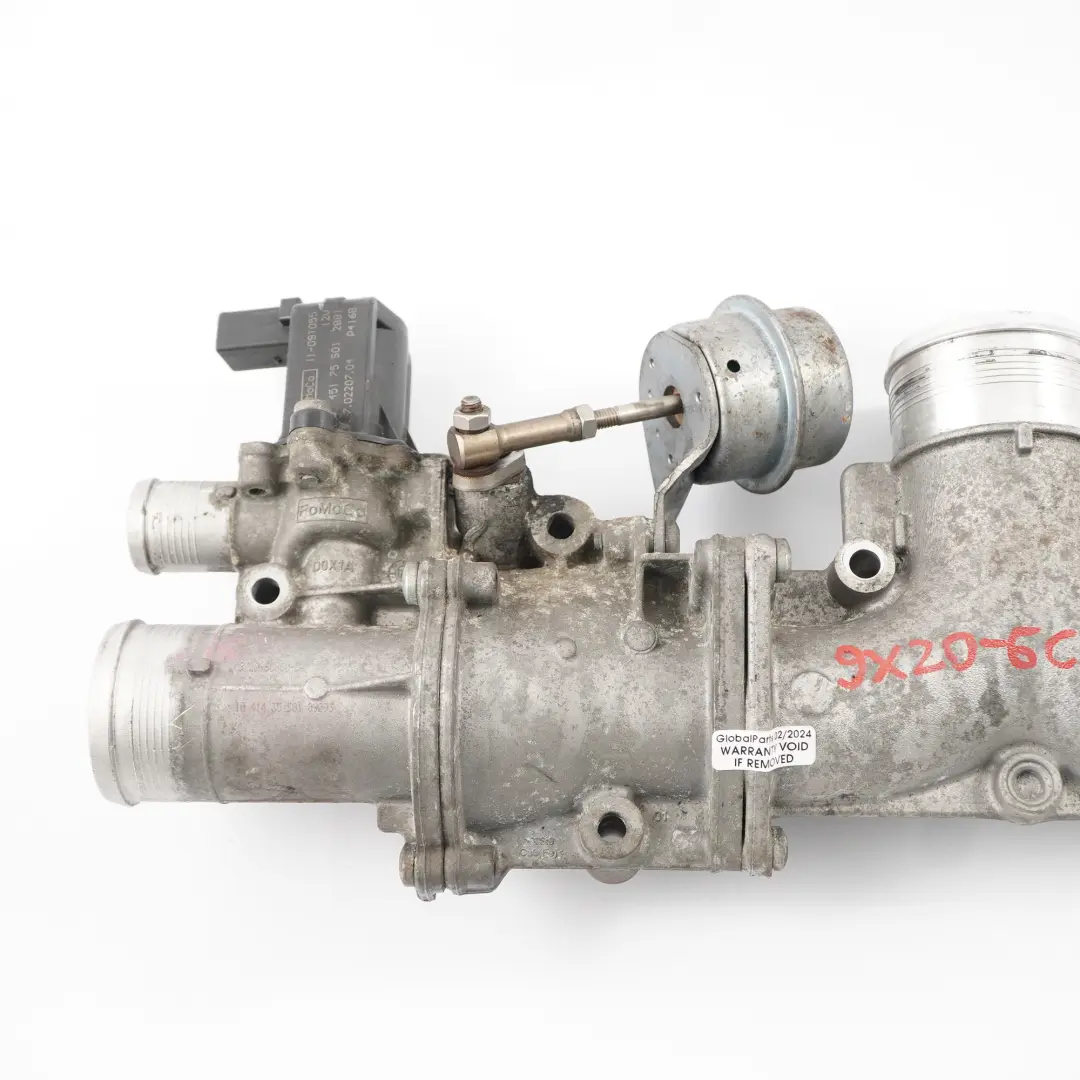  Jaguar XF X250 3.0 Diesel EGR Raffreddatore valvola di scarico - SKU 9X206C860DA - Numero di parte 9X206C860DA