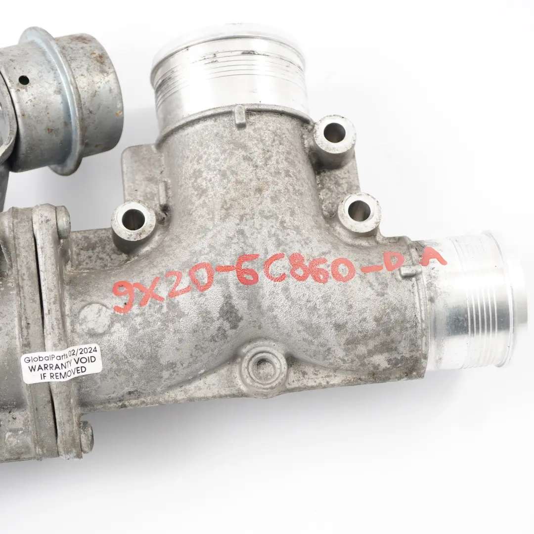  Jaguar XF X250 3.0 Diesel EGR Raffreddatore valvola di scarico - SKU 9X206C860DA - Numero di parte 9X206C860DA