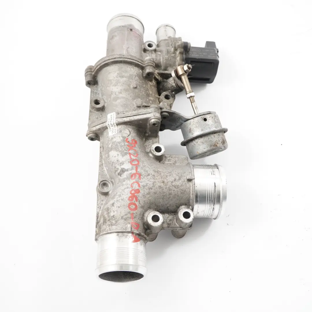 Jaguar XF X250 3.0 Diesel EGR Raffreddatore valvola di scarico - SKU 9X206C860DA - Numero di parte 9X206C860DA
