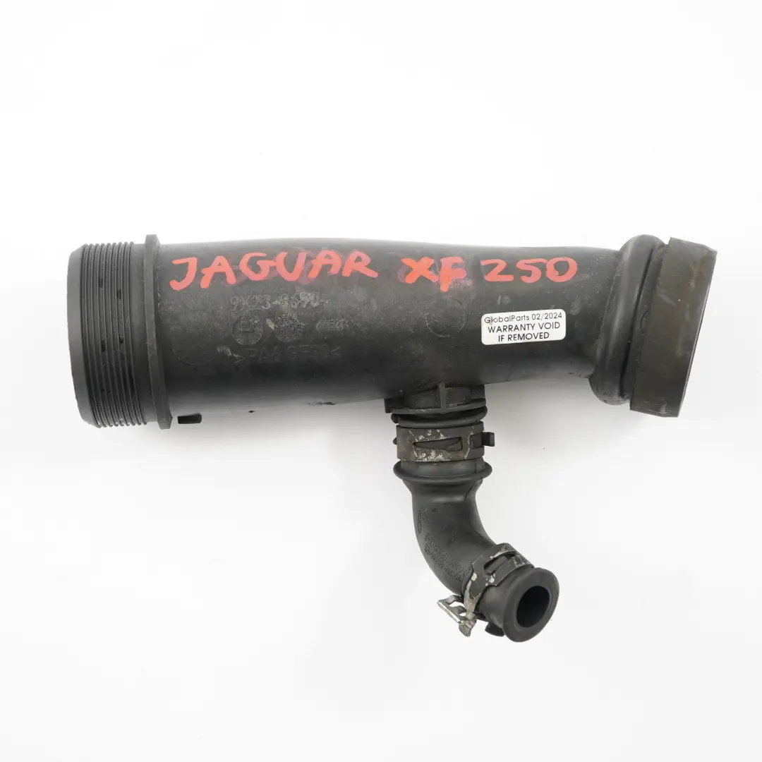  Jaguar XF 250 Air Intake Hose Pipe Air Inlet Line - SKU 9X23-9690 - Part number 9X23-9690