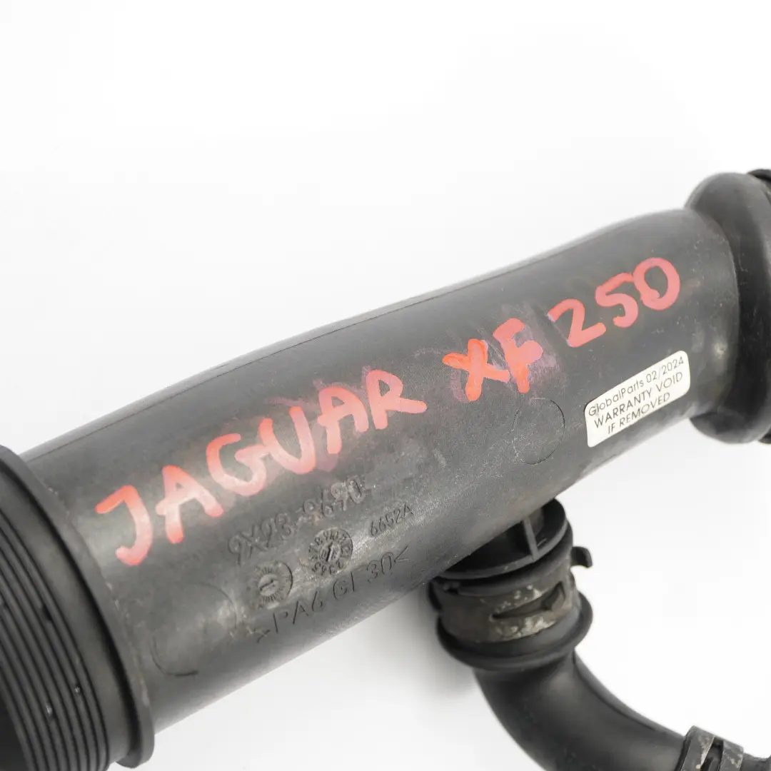  Jaguar XF 250 Air Intake Hose Pipe Air Inlet Line - SKU 9X23-9690 - Part number 9X23-9690