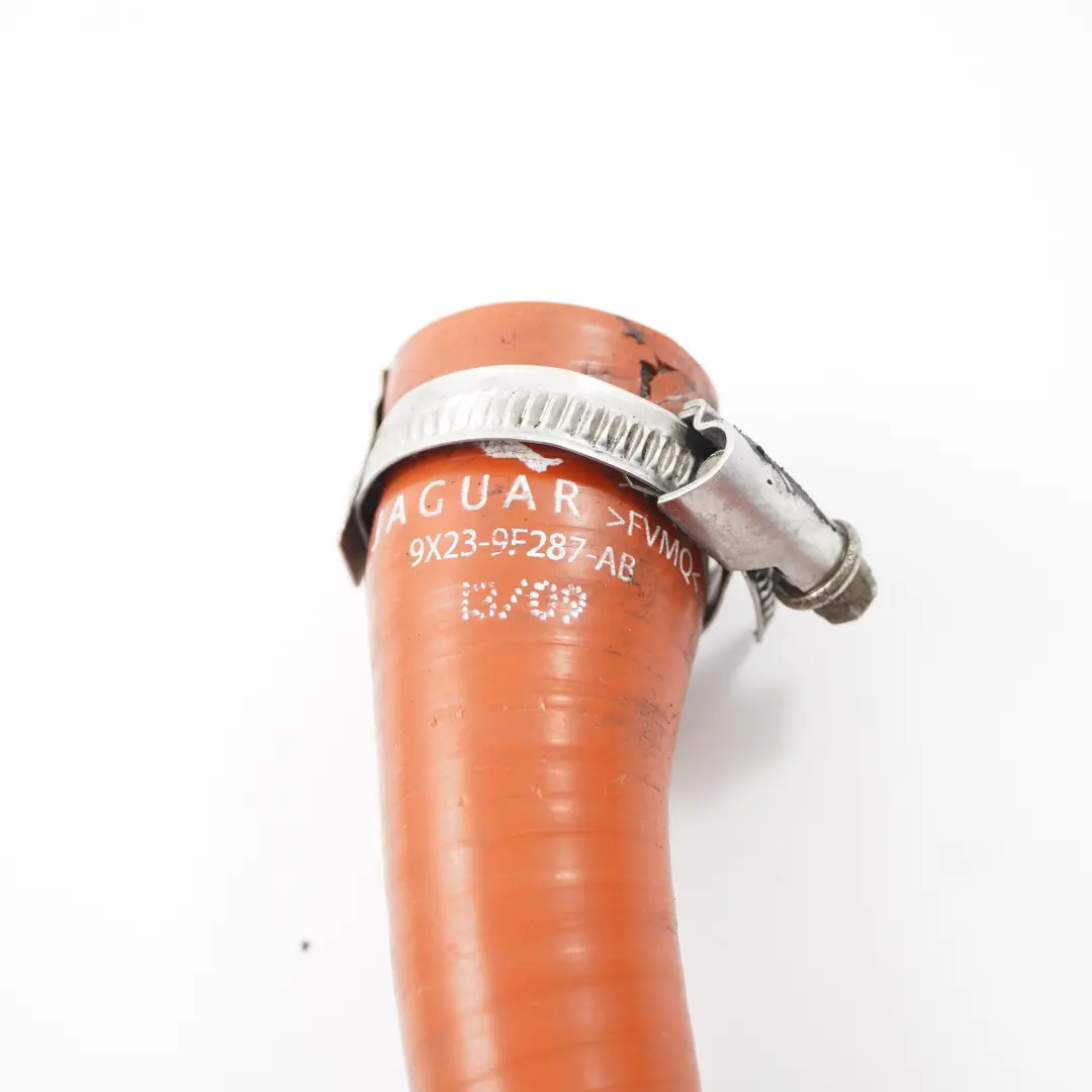 Jaguar XF 250 Air Hose Intake Breather Ventilation Intercooler Tube 9X239F287AB to with Part number 9X23-9F287-AB Jaguar XF 250 Air Hose Intake Breather Ventilation Intercooler Tube 9X239F287AB - SKU 9X23-9F287-AB - Part number 9X23-9F287-AB