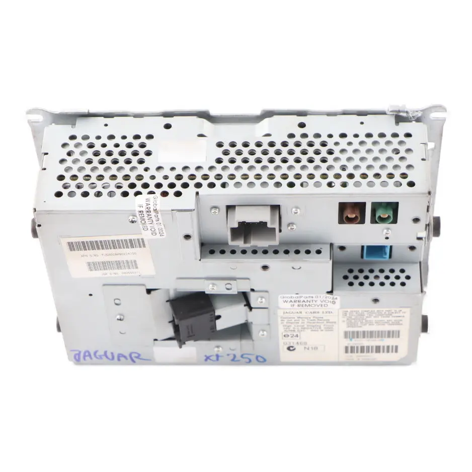  Jaguar XF X250 Dashboard Display Screen Multifunction Head Unit - SKU 9X2310E889AB - Part number 9X2310E889AB