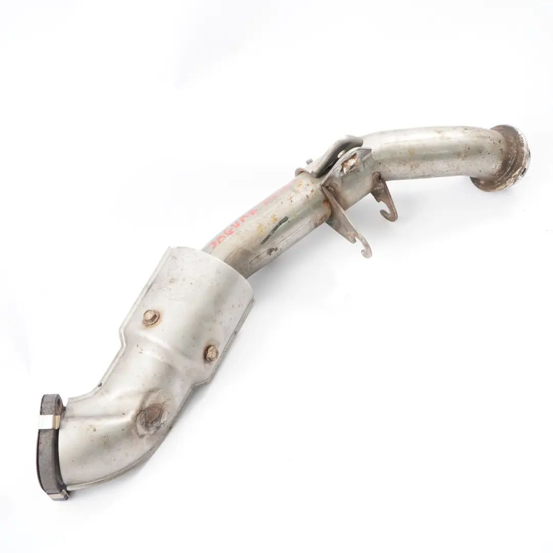 Jaguar XF X250 3.0 D Diesel Exhaust Down Pipe Downpipe to  with Part number 9X235E212AB  Jaguar XF X250 3.0 D Diesel Exhaust Down Pipe Downpipe - SKU 9X235E212AB - Part number 9X235E212AB