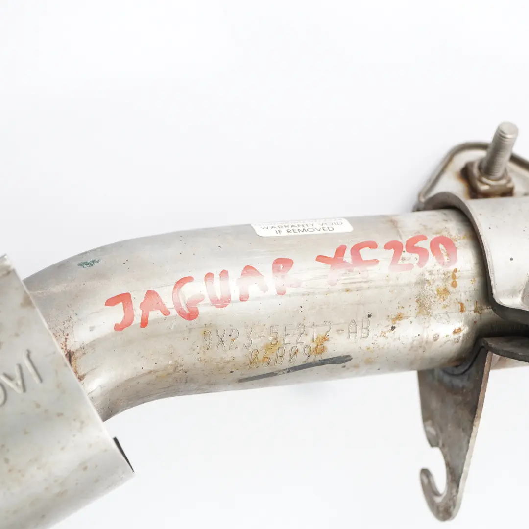  Jaguar XF X250 3.0 D Diesel Tubo di scarico Downpipe - SKU 9X235E212AB - Numero di parte 9X235E212AB