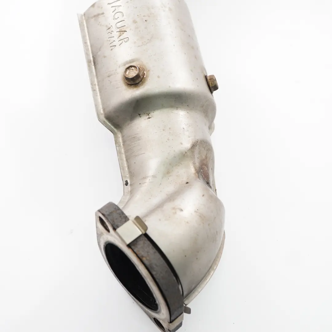 Jaguar XF X250 3.0 D Diesel Exhaust Down Pipe Downpipe to  with Part number 9X235E212AB  Jaguar XF X250 3.0 D Diesel Exhaust Down Pipe Downpipe - SKU 9X235E212AB - Part number 9X235E212AB