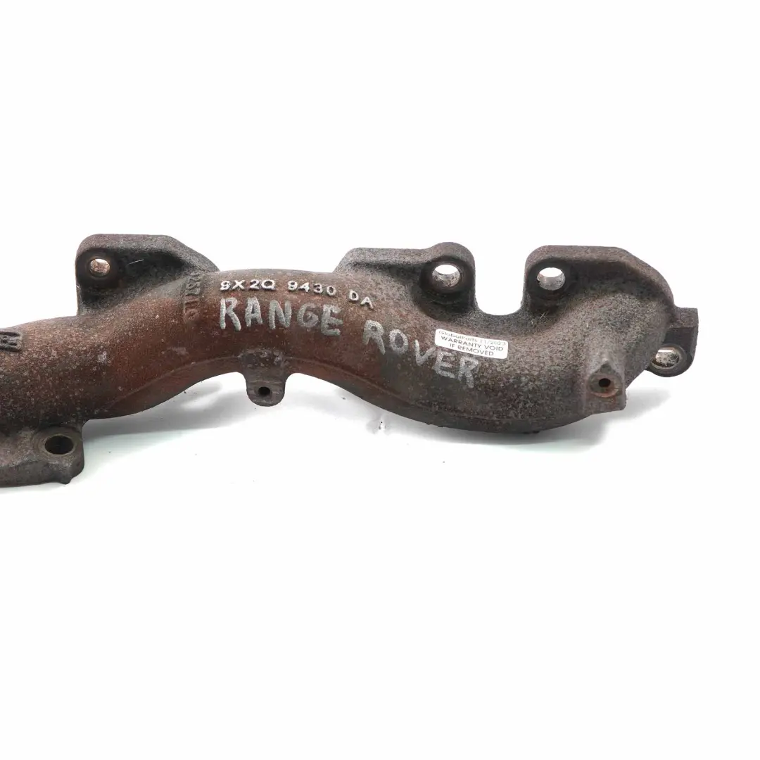 Land Rover Range Sport L320 Jaguar XF 3.0 D Colector de escape - SKU 9X2Q9430DA - Número de pieza 9X2Q9430DA