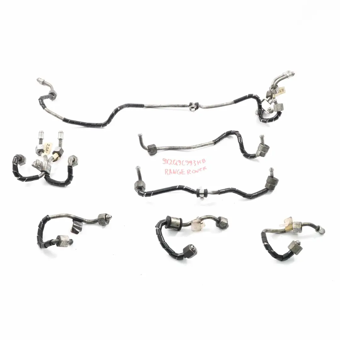 Land Rover L320 3.0d Inyección Combustible Tubería Presión Juego Inyectores - SKU 9X2Q9C993HB - Número de pieza 9X2Q9C993HB