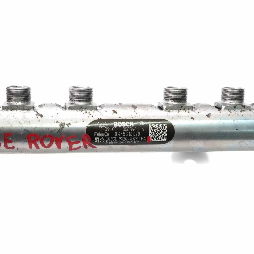 iniettore Rail Line 9X2Q-9D280-EA per Land Rover Range Sport L320 3.0d Diesel con numero di parte 9X2Q9D280EA Land Rover Range Sport L320 3.0d Diesel iniettore Rail Line 9X2Q-9D280-EA - SKU 9X2Q9D280EA - Numero di parte 9X2Q9D280EA