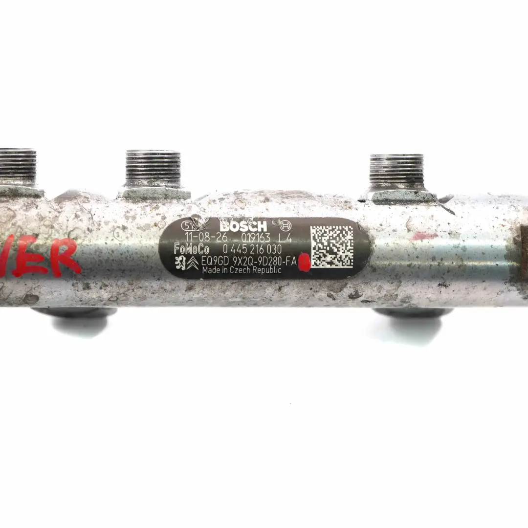 Land Rover Range Sport L320 3.0d Diesel Fuel Injector Rail Line 9X2Q-9D280-FA - SKU 9X2Q9D280FA - Part number 9X2Q9D280FA
