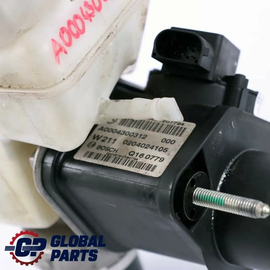Servo de frein Maître cylindre pour Mercedes S211 W211 à propos du numéro de pièce A0004300312 Mercedes S211 W211 Servo de frein Maître cylindre - SKU A0004300312 - Numéro de pièce A0004300312