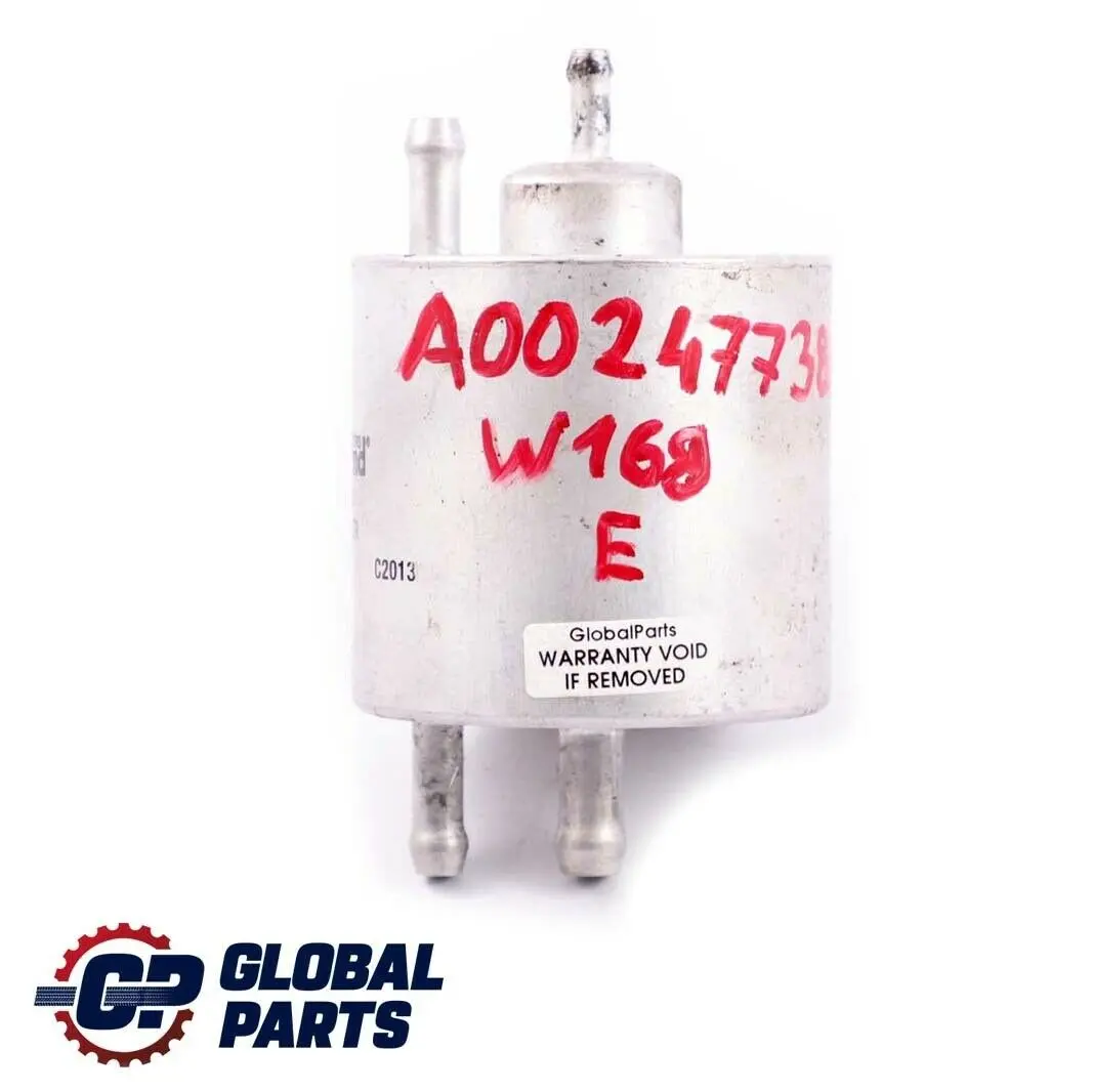 Mercedes-Benz Clase A W168 Filtro De combustible A 002 477 38 01 para con número de pieza A0024773801 Mercedes-Benz Clase A W168 Filtro De combustible A 002 477 38 01 - SKU A0024773801 - Número de pieza A0024773801