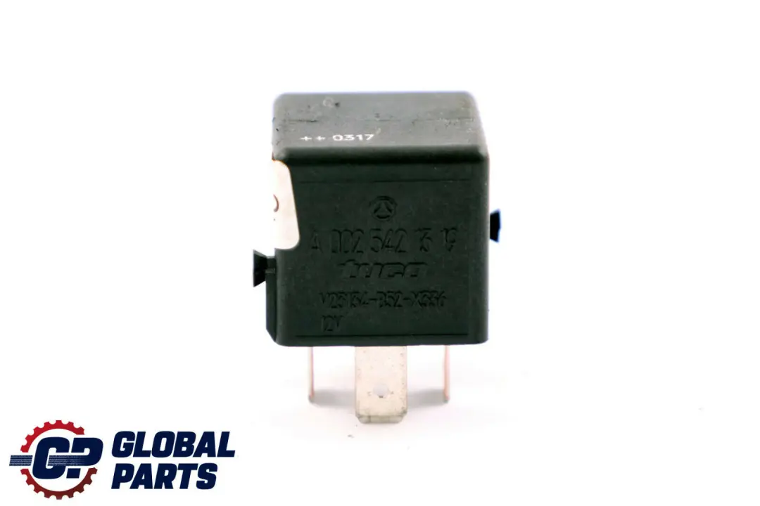 Mercedes W204 Genuine Universal In Car Black Relay 4-Pin Tyco - SKU A0025421319 - Part number A0025421319