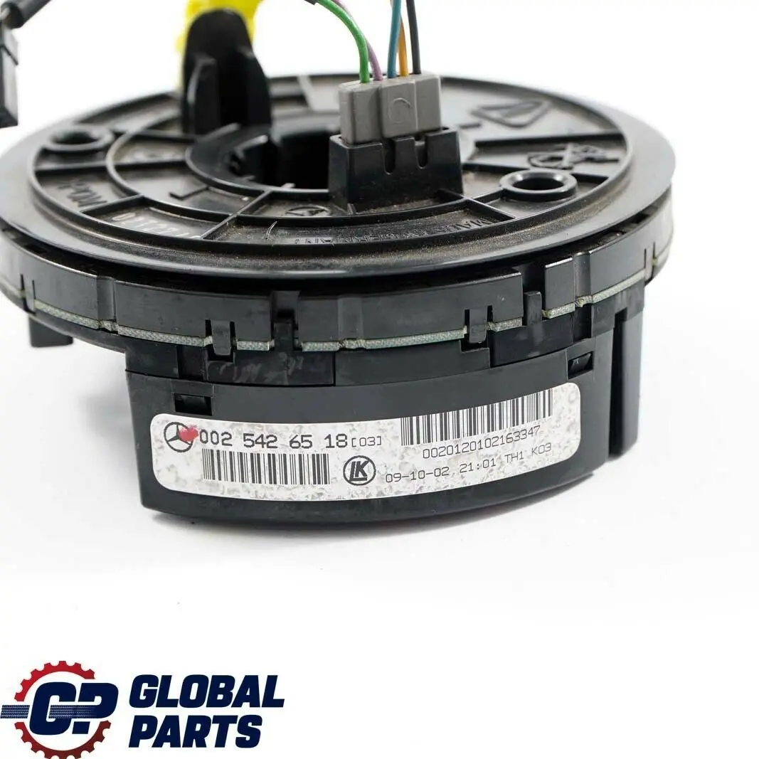 Sensor de ángulo dirección Slip Ring Squib para Mercedes W168 W202 W210 con número de pieza A0025426518 Mercedes W168 W202 W210 Sensor de ángulo dirección Slip Ring Squib - SKU A0025426518 - Número de pieza A0025426518