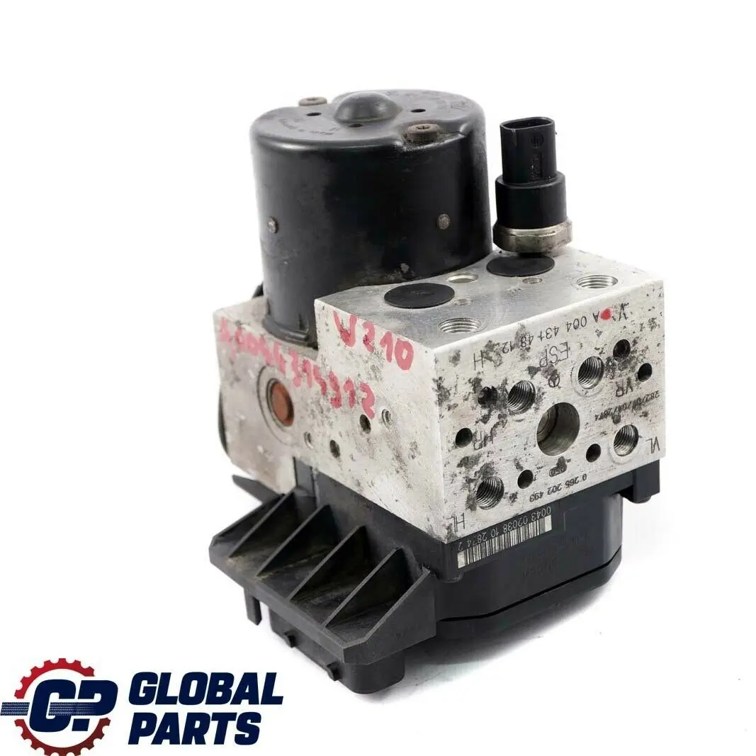  Mercedes-Benz S210 W210 Hydraulikblock Hydraulikaggregat ABS Pumpe - SKU A0044314912 - Teilenummer A0044314912
