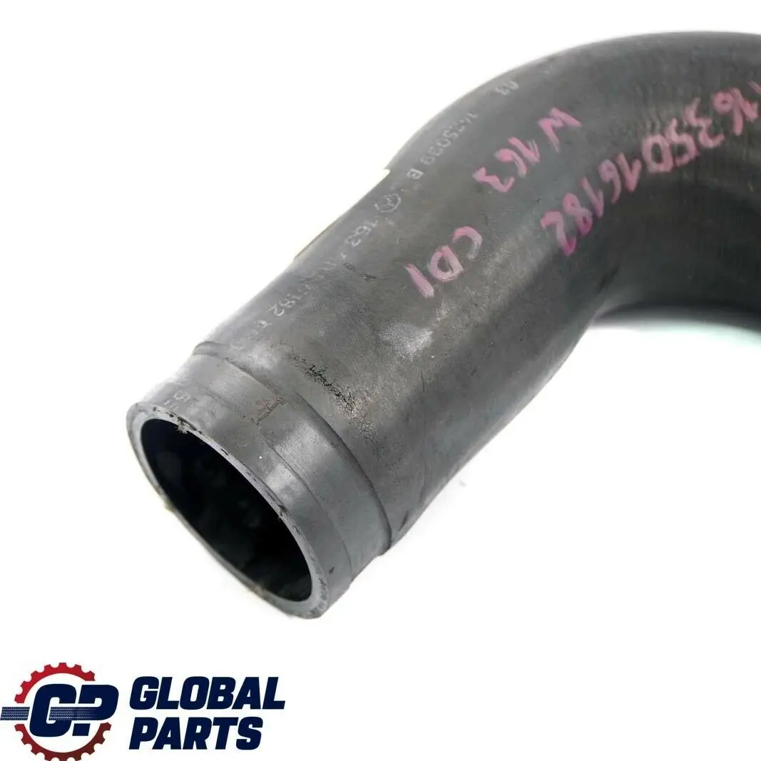 Mercedes Clase M W163 ML 270 CDI Turbo Intercooler Tubo flexible del radiador - SKU A1635016182 - Número de pieza A1635016182
