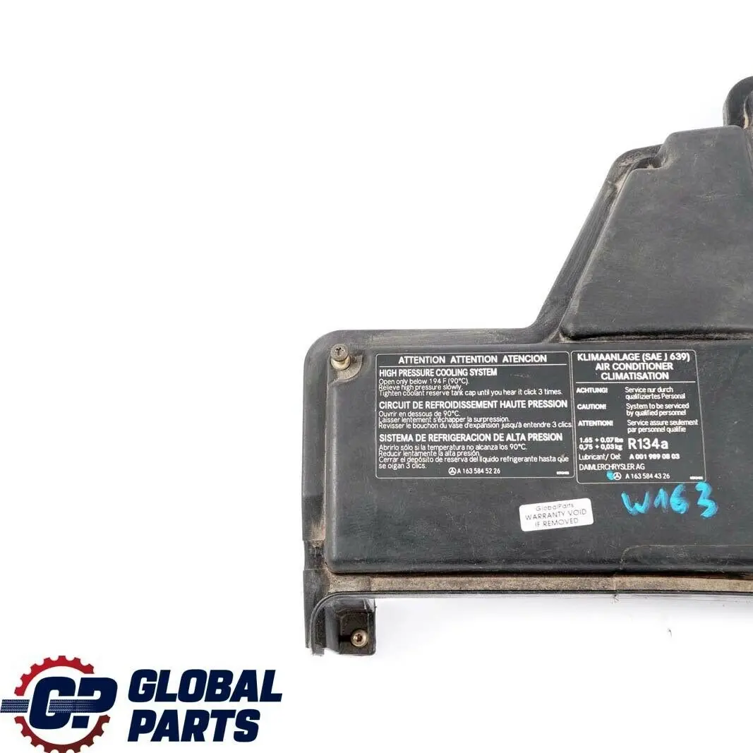 Mercedes ML W163 Fuse Relay Box ECU Cover Trim - SKU A1635400382 - Part number A1635400382