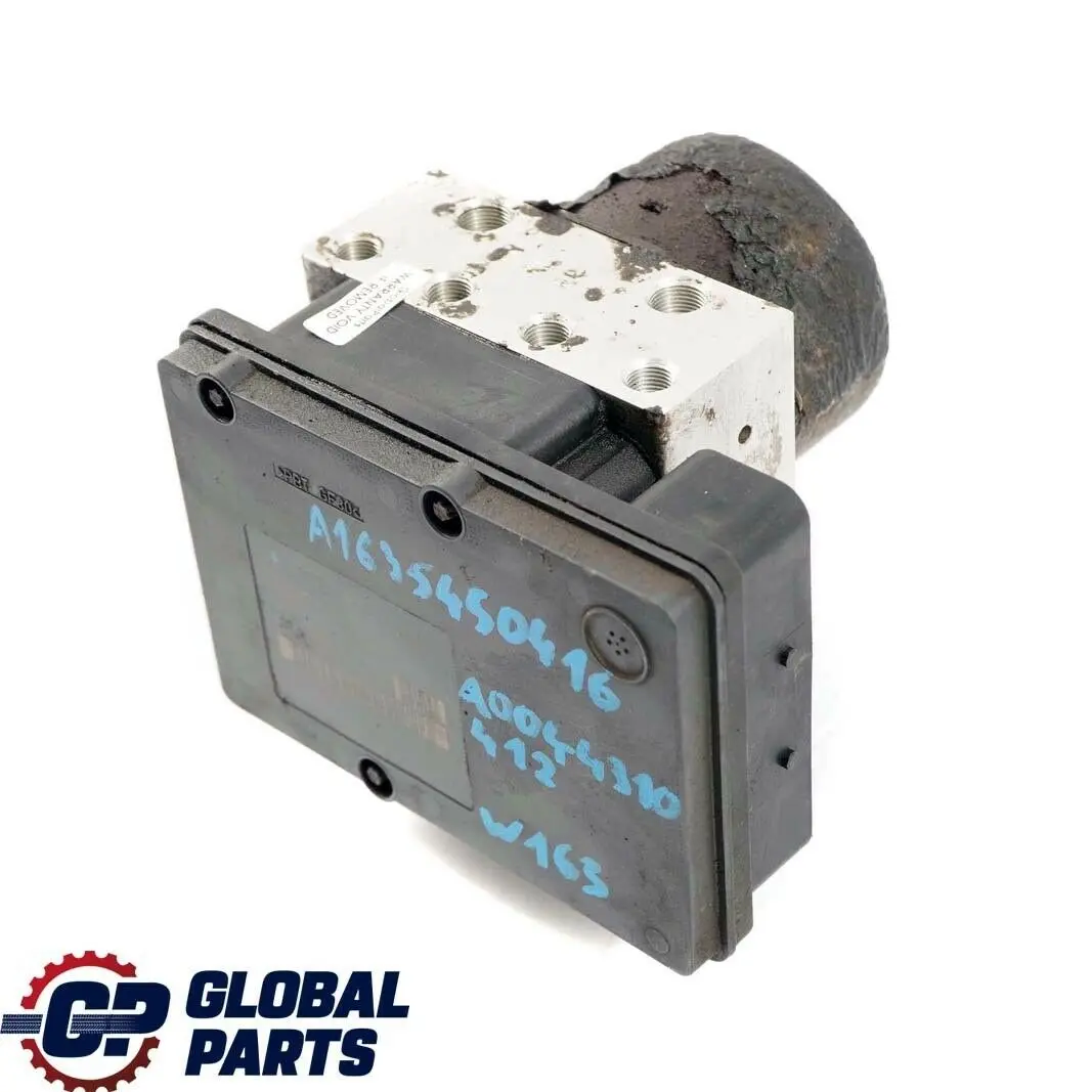 ABS Unidad de Bomba de Freno Hidráulico A1635450316 para Mercedes ML W163 con número de pieza A1635450416 Mercedes ML W163 ABS Unidad de Bomba de Freno Hidráulico A1635450316 - SKU A1635450416 - Número de pieza A1635450416