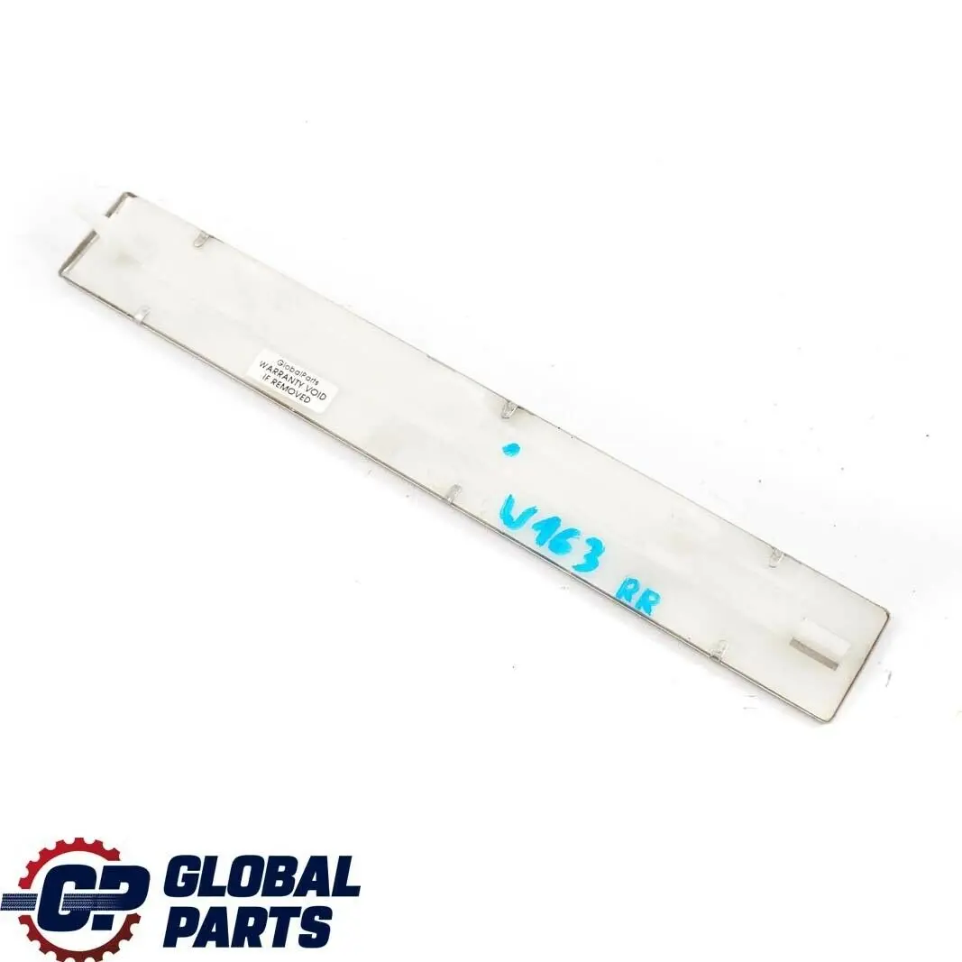 Mercedes M ML W163 Rear Door Entrance Right O/S Kick Plate Sill Cover Trim - SKU A1636861620 - Part number A1636861620
