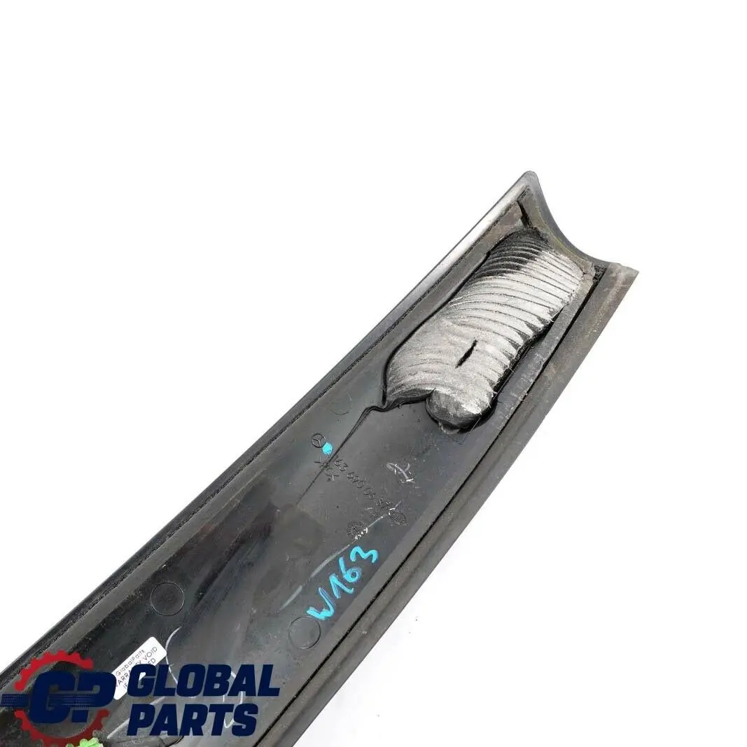 Mercedes-Benz M ML W163 Rear Right O/S Quarter Panel Moulding Cover to with Part number A1636900687 Mercedes-Benz M ML W163 Rear Right O/S Quarter Panel Moulding Cover - SKU A1636900687 - Part number A1636900687
