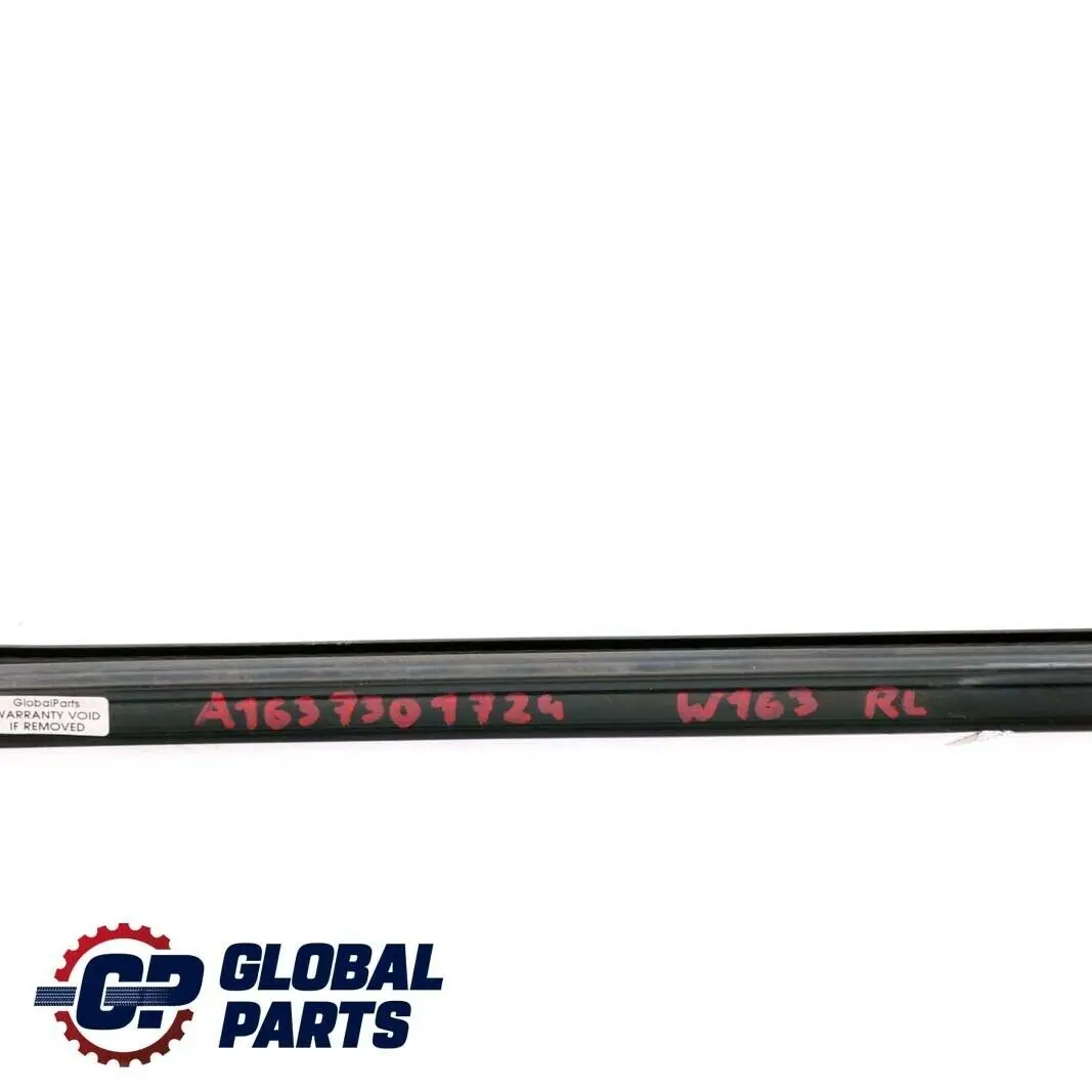 Mercedes-Benz M ML W163 Front Left Door Window Inside Rail Strip to with Part number A1637201724 Mercedes-Benz M ML W163 Front Left Door Window Inside Rail Strip - SKU A1637201724 - Part number A1637201724