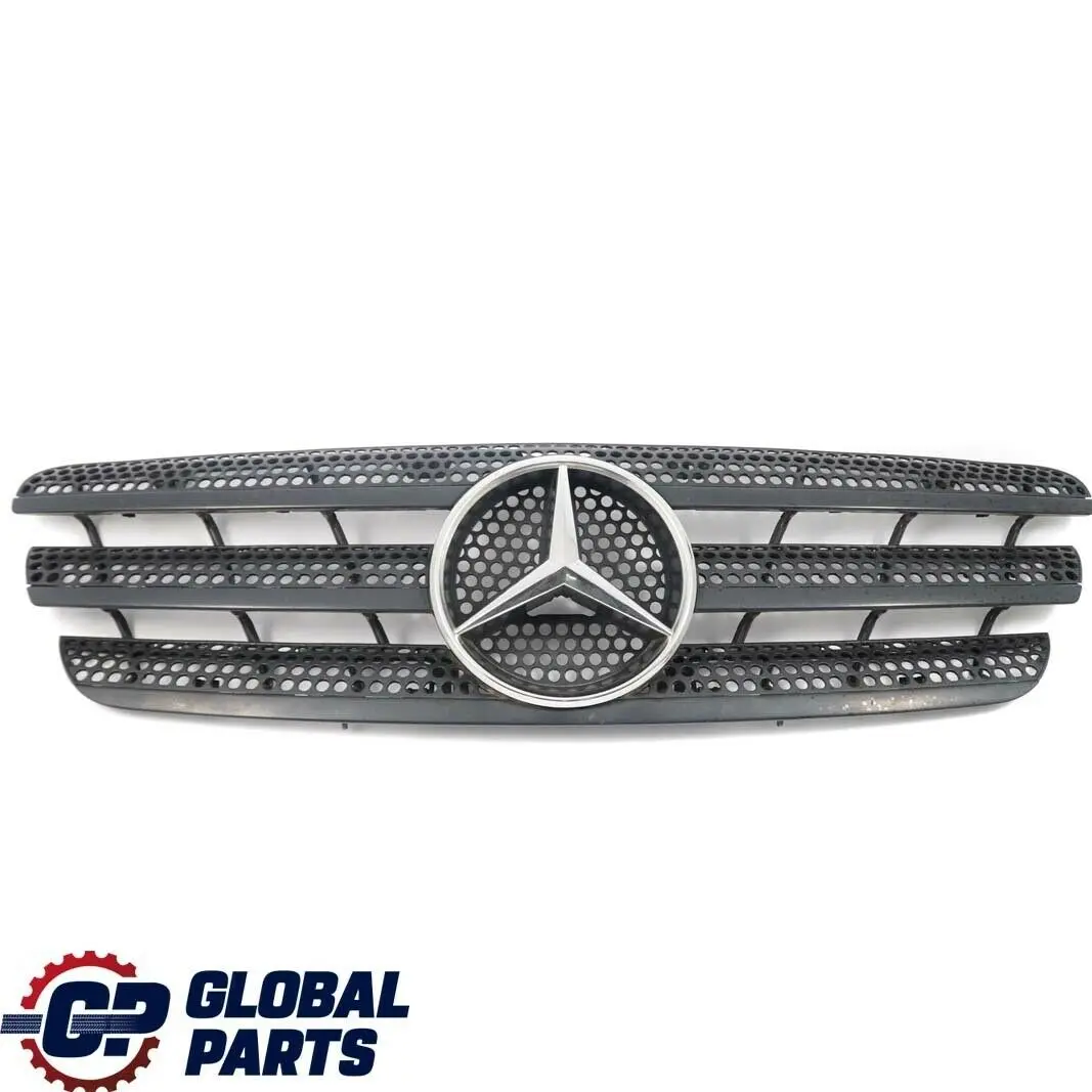 Hood Bonnet Trim Panel Covering Grille Emblem Chrome to Mercedes W163 with Part number A1638800185 Mercedes W163 Hood Bonnet Trim Panel Covering Grille Emblem Chrome - SKU A1638800185 - Part number A1638800185
