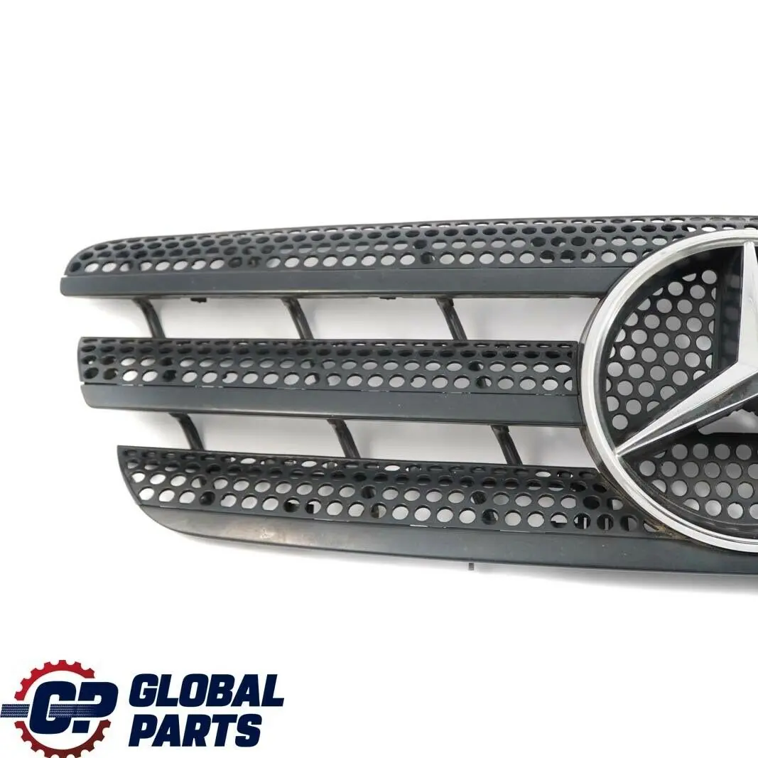 Hood Bonnet Trim Panel Covering Grille Emblem Chrome to Mercedes W163 with Part number A1638800185 Mercedes W163 Hood Bonnet Trim Panel Covering Grille Emblem Chrome - SKU A1638800185 - Part number A1638800185