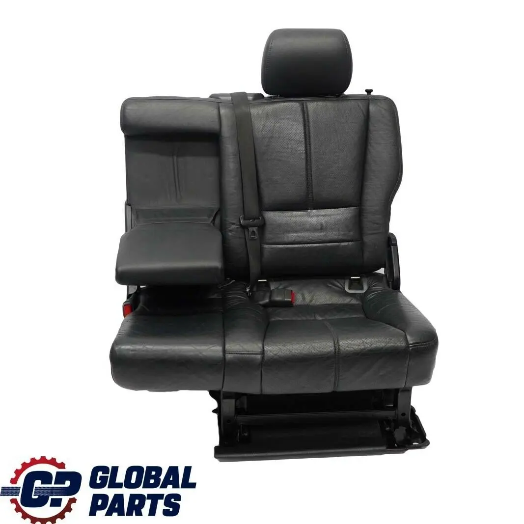 Mercedes ML W163 Black Leather Bench Backrest Rear Left N/S Seat - SKU A1639201746 - Part number A1639201746