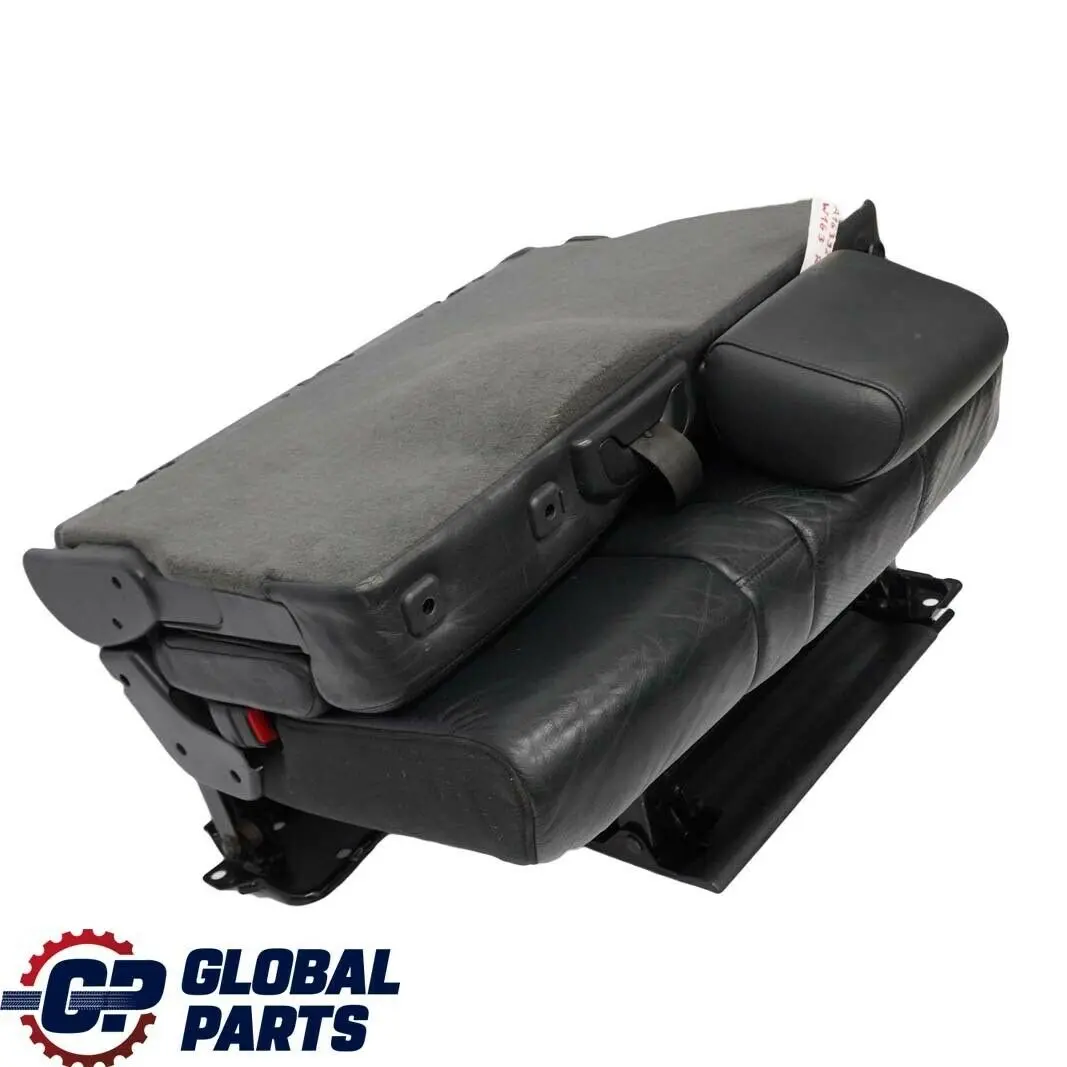 Mercedes ML W163 Black Leather Bench Backrest Rear Left N/S Seat - SKU A1639201746 - Part number A1639201746