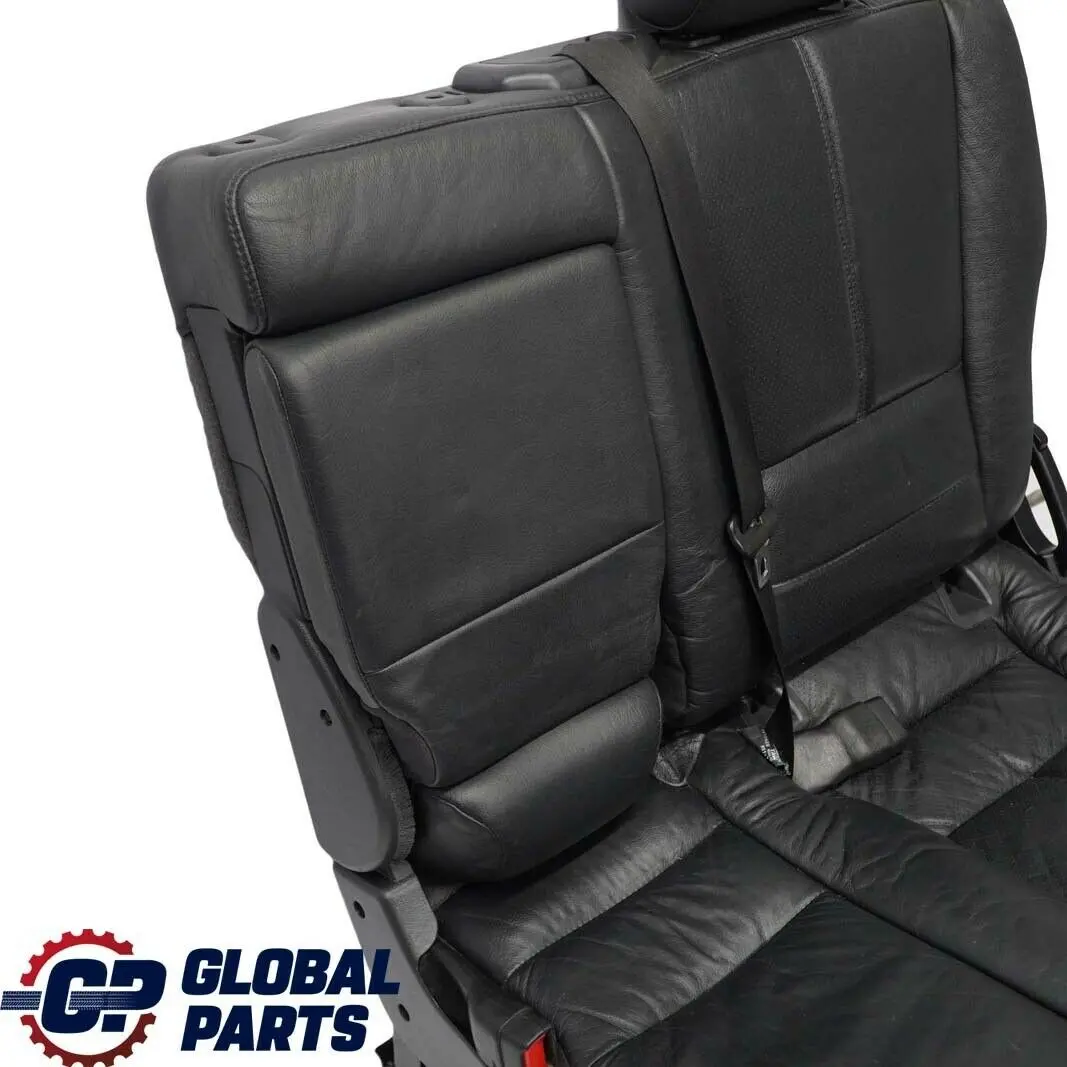 Mercedes ML W163 Black Leather Bench Backrest Rear Left N/S Seat - SKU A1639201746 - Part number A1639201746