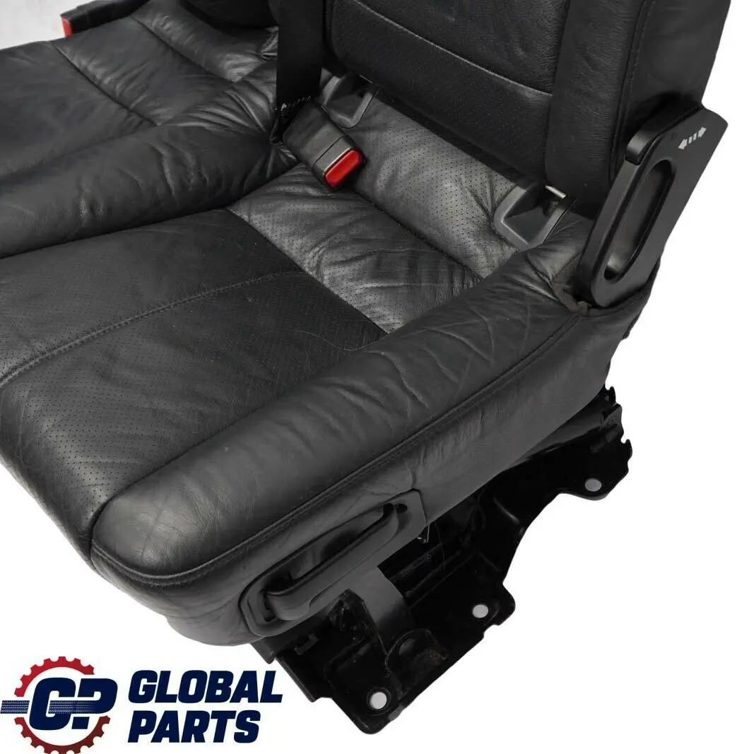 Mercedes ML W163 Black Leather Bench Backrest Rear Left N/S Seat - SKU A1639201746 - Part number A1639201746