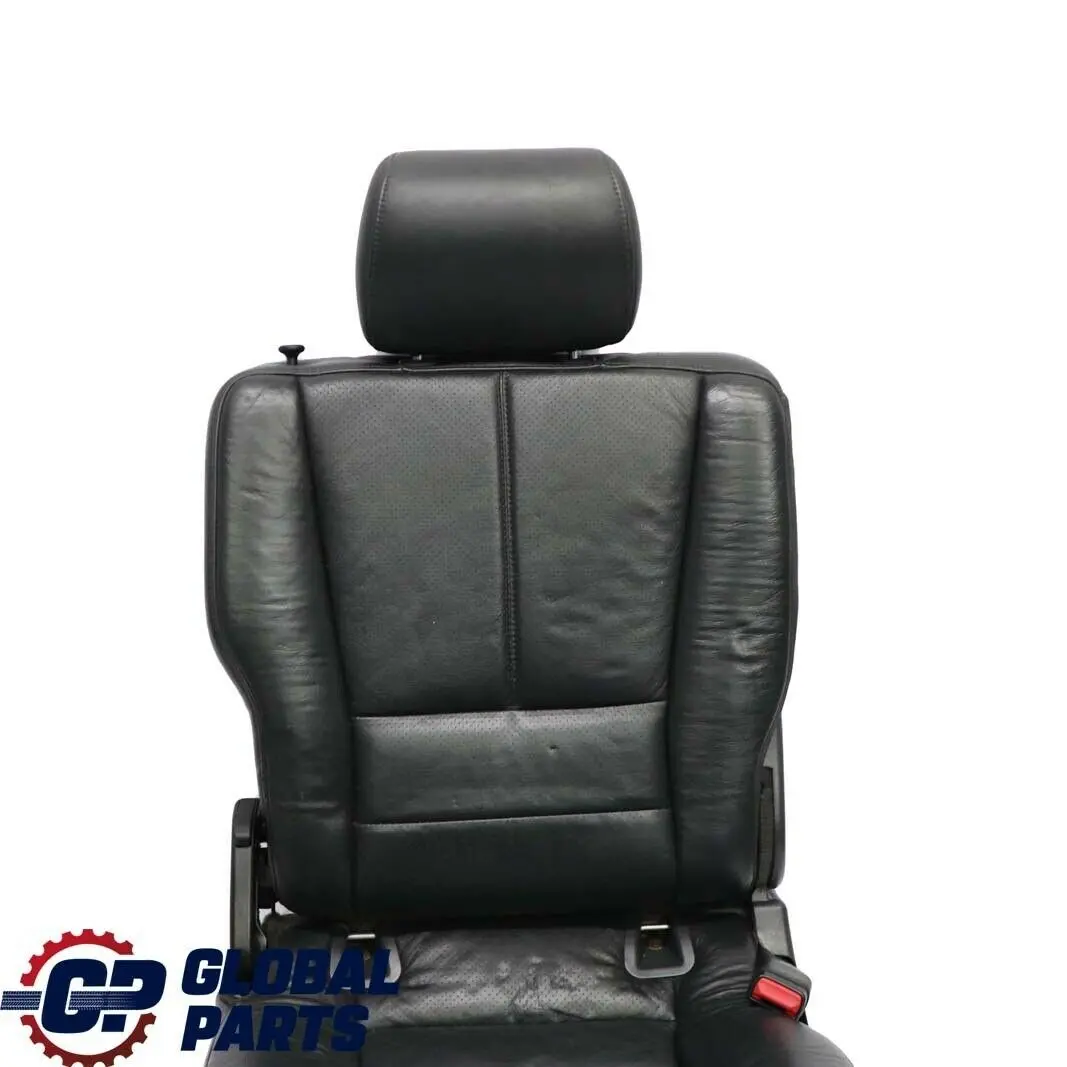 Cuero Negro Banco Respaldo Trasero Derecho Asiento para Mercedes ML W163 con número de pieza A1639201846 Mercedes ML W163 Cuero Negro Banco Respaldo Trasero Derecho Asiento - SKU A1639201846 - Número de pieza A1639201846