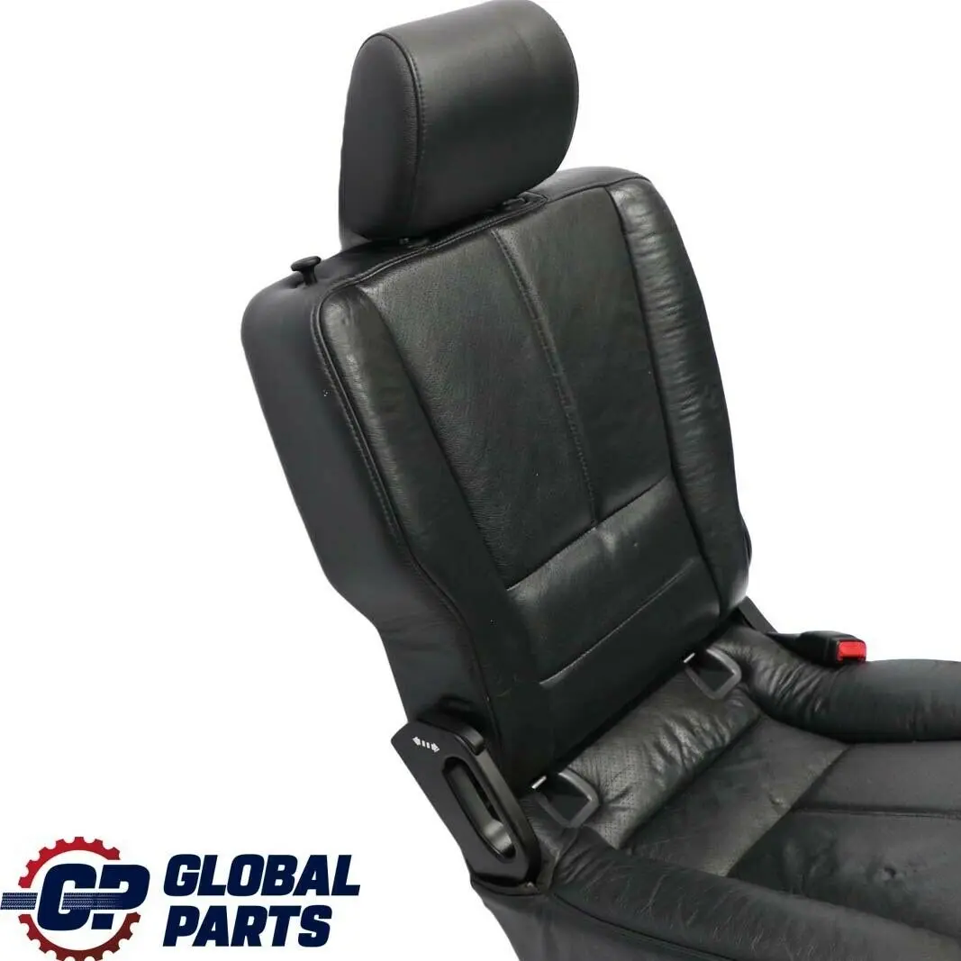 Mercedes ML W163 Black Leather Bench Backrest Rear Right O/S Seat - SKU A1639201846 - Part number A1639201846