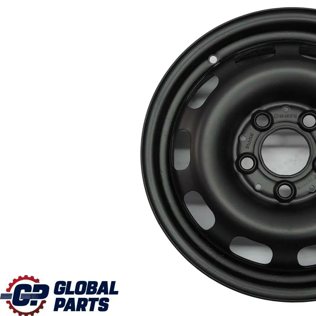  Mercedes-Benz A-Klasse W168 Stahlfelgen Stahl Felgen 15" 5,5J ET:54 - SKU A1684000702-1 - Teilenummer A1684000702