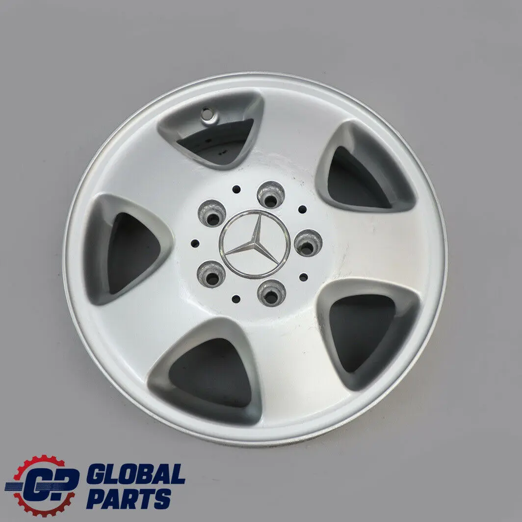 Mercedes-Benz W168 Alloy Wheel Rim 15" 5-Spoke Design 5,5J ET:54 to with Part number A1684010602 Mercedes-Benz W168 Alloy Wheel Rim 15" 5-Spoke Design 5,5J ET:54 - SKU A1684010602-1 - Part number A1684010602