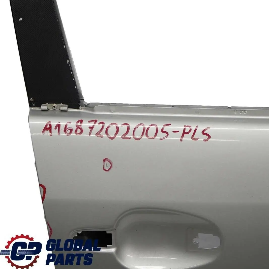 Mercedes-Benz A-Class W168 Door Front Right O/S Polar Silver Metallic - 761 - SKU A1687202005-PLS - Part number A1687202005