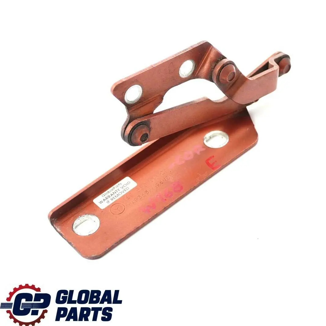 Mercedes W168 Cerniera Sinistra Cappuccio Cofano Anteriore Mica Arancio Corallo - SKU A1688800128-COR - Numero di parte A1688800228