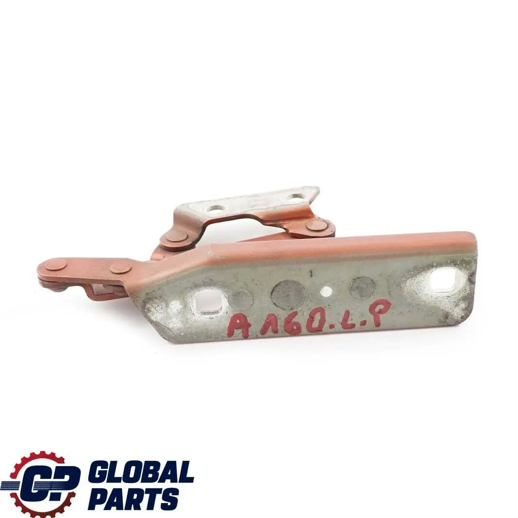 Mercedes-Benz W168 Charniere de Capot A Gauche Mica Corail Orange 490 pour à propos du numéro de pièce A1688800228 Mercedes-Benz W168 Charniere de Capot A Gauche Mica Corail Orange 490 - SKU A1688800128-COR - Numéro de pièce A1688800228